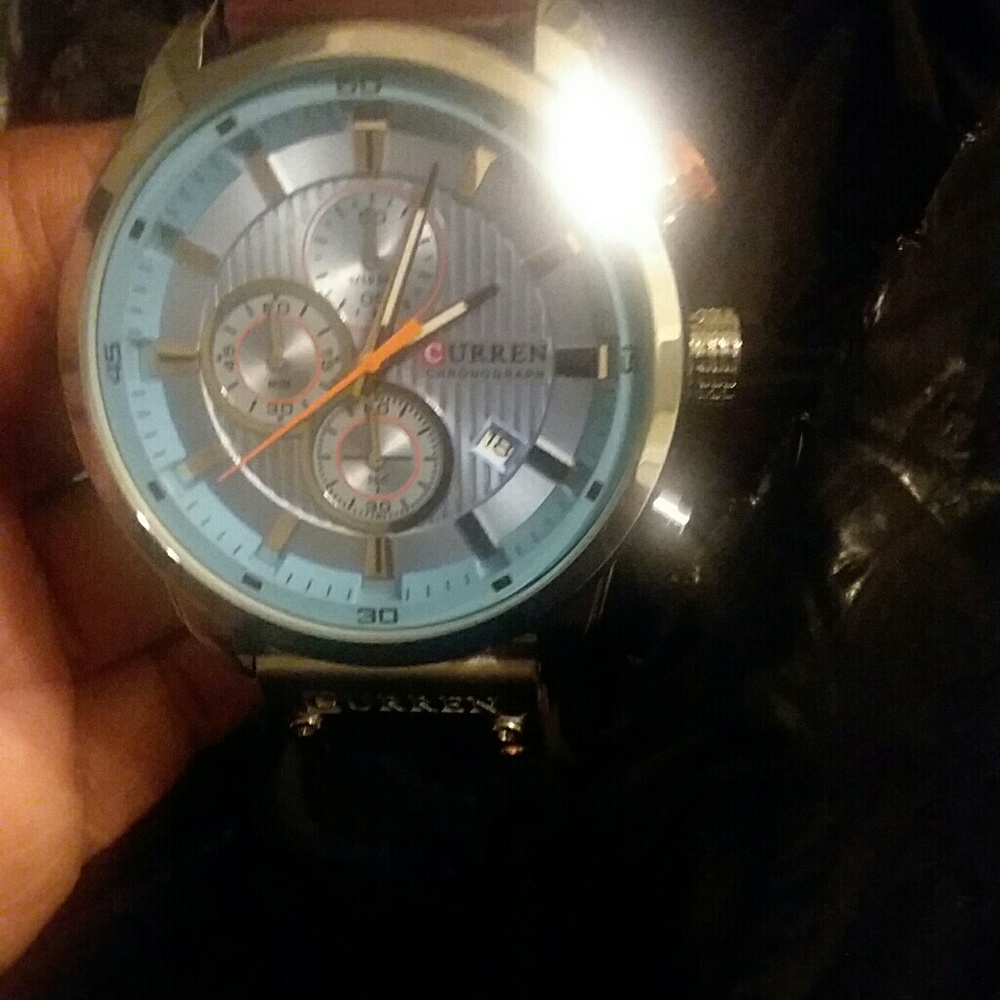 Men watch